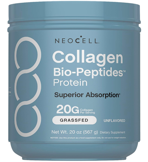 Bote de colágeno NeoCell Bio-Peptides Protein de 567 gramos